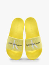 Flip Flops Calvin klein jeans Yellow women 1030LJ