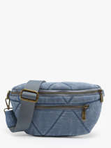 Belt Bag Pocket Miniprix Blue cotton 3543