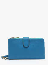 Wallet With Coin Purse Miniprix Blue soft 195
