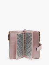 Wallet With Coin Purse Miniprix Pink soft 195-vue-porte