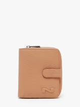 Leather Original N Wallet Nathan baume Brown original n 100253N