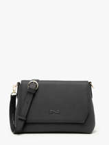 Sac Bandoulire Tycia Cuir Nathan baume Noir victoria 89