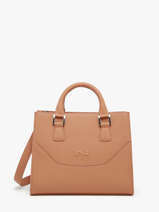 Leather Chlo Satchel Nathan baume Brown event 6