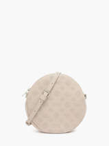 Round Leather Dora Luxury Crossbody Bag Nathan baume Beige luxury 31LP
