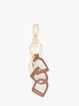 Keychain Tradition Leather Etrier Beige tradition ETRA904M