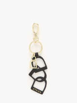 Keychain Tradition Leather Etrier Black tradition ETRA904M