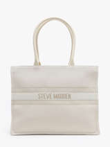 Shoulder Bag Cabas Steve madden Beige cabas 13001328