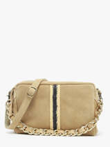 Shoulder Bag Vintage Leather Mila louise Gold vintage 23673V2