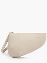 Leather Crossbody Bag Large City Perle Nathan baume Beige n city 1