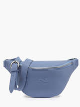 Leather Small Derby Belt Bag Nathan baume Blue n city 25