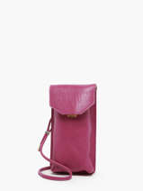 Etui T�l�phone Eva Art D�co Cuir Paul marius Violet la suite art deco EVAART