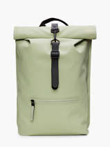 1 Compartment Backpack With 14" Laptop Sleeve Rains Green city 13320