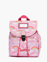 Rtro 1 Compartment  Backpack Cameleon Pink retro - RET-SD25