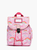 R�tro 1 Compartment  Backpack Cameleon Pink retro - RET-SD25