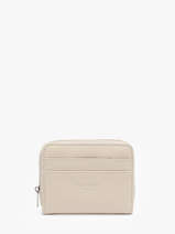 Leather Card Holder Confort Hexagona Beige confort 463042