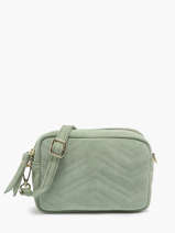 Crossbody Bag Velvet Suede Milano Green velvet VE19111G