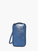 Leather Nine Phone Bag Milano Blue nine NI21104N
