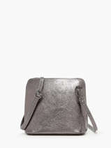 Leather Nine Crossbody Bag Milano Gray nine NI23117N