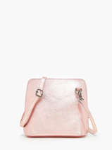 Leather Nine Crossbody Bag Milano Pink nine NI23117N