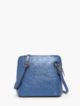 Leather Nine Crossbody Bag Milano Blue nine NI23117N
