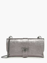 Shoulder Bag Nine Leather Milano Gray nine NI22111N
