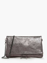 Shoulder Bag Nine Leather Milano Gray nine NI22112N