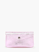 Leather Nine Coin Purse Milano Pink nine NI23113