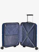 Cabin Luggage American tourister Blue airconic 88G005-vue-porte