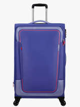 Softside Luggage Pulsonic American tourister Blue pulsonic 146518