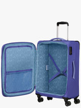 Softside Luggage Pulsonic American tourister Blue pulsonic 146517-vue-porte