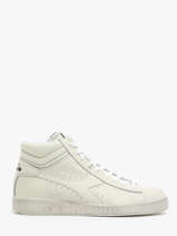 Sneakers In Leather Diadora White unisex 178300