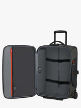 Cabin Luggage Backpack Samsonite Green ecodiver 140882-vue-porte
