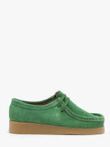 Derby Shoes Another step Green unisex 7010