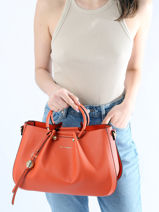 Shopping Bag Gretel Multi Ted lapidus Orange gretel multi TLAU8924-vue-porte
