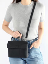 Sac Bandoulire Calie Cuir Nathan baume Noir nathan 19-vue-porte