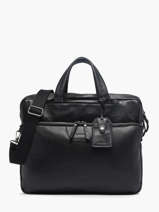 Leather Foulonn� Business (back)pack Etrier Black foulonne EFOU8122