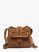 Crossbody Bag Jim Leather Great by sandie Beige jim LAM