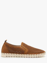 Moccasins Ilse jacobsen Brown men TULIP140