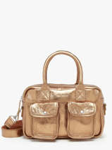 Crossbody Bag Vintage Leather Paul marius Gold vintage LEDANDYS