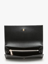 Wallet Leather Lancel Black billie A12769-vue-porte