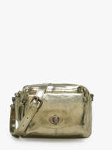 Shoulder Bag Anulia Leather Pieces Gold anulia 17149394