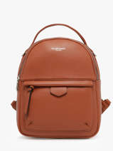 Backpack Miniprix Brown grained F3606