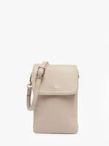 Shoulder Bag Grained Miniprix Beige grained F3609