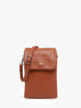 Crossbody Bag Grained Miniprix Brown grained F3609