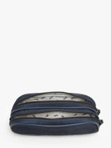 Pencil Case For Kids 2 Compartments Vintage Fantasy Cameleon Blue vintage fantasy TROU-vue-porte