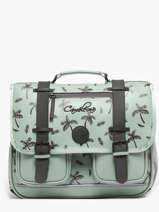 Vintage North Satchel Cameleon Green vintage north CA38