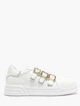 Sneakers In Leather Liu jo White women BA4019PX