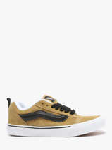 Sneakers In Leather Vans Brown unisex 9QC5QJ1