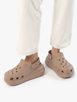 Slippers Crush Clog Crocs White women 207521-vue-porte