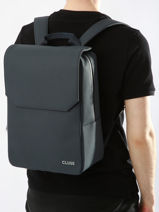 Backpack Nuite Cluse Blue backpack CX036-vue-porte